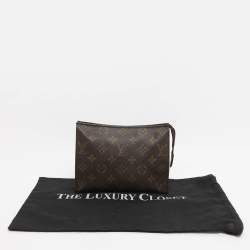 Pre Owned Louis Vuitton Monogram Canvas Toiletry 19 Pouch