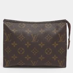 Pre Owned Louis Vuitton Monogram Canvas Toiletry 19 Pouch