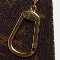 Pre Owned Louis Vuitton Monogram Canvas Key Pouch