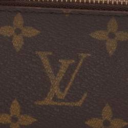 Pre Owned Louis Vuitton Monogram Canvas Key Pouch