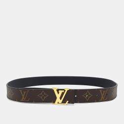 Pre Owned Louis Vuitton Monogram Reversible Belt