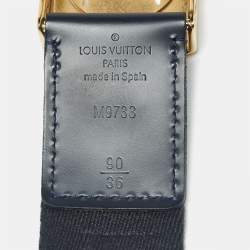 Pre Owned حزام لوي فيتون قصة أل ڨي كانفاس مونوغرامي 90 سم