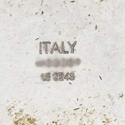 Pre Owned Louis Vuitton LV Skateboard Silver Tone Metal Charm