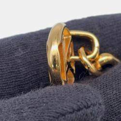 Pre Owned Louis Vuitton Boucles D'Oreilles Crazy In Padlock Earrings Gold Plated