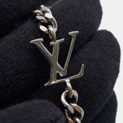 Pre Owned Louis Vuitton Bracelet Instinct Chrome/Silver Metal