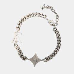 Pre Owned Louis Vuitton Bracelet Instinct Chrome/Silver Metal