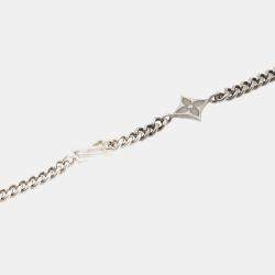 Pre Owned Louis Vuitton Bracelet Instinct Chrome/Silver Metal