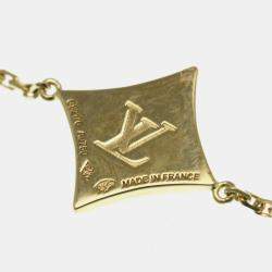 Pre Owned سوار لويس فيتون ستار بلوسوم بي بي ذهب أصفر عيار 18 حجر أونيكس