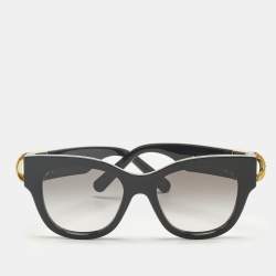 مملوكة مسبقًا Louis Vuitton Black Gradient Z1568W Link PM Cat Eye Sunglasses