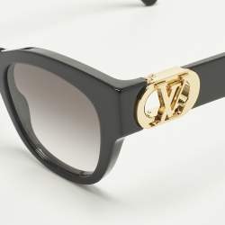 مملوكة مسبقًا Louis Vuitton Black Gradient Z1568W Link PM Cat Eye Sunglasses