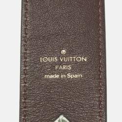 مملوكة مسبقًا حمالة حقيبة كتف لويس فيتون باندوليير بايثون أخضر