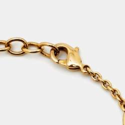 مملوكة مسبقًا Louis Vuitton LV & Me Letter K Gold Tone Bracelet