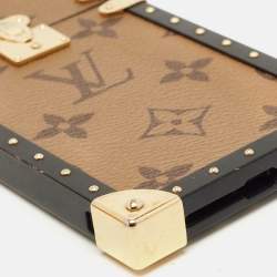 Pre Owned Louis Vuitton Eye Trunk iPhone 7 Case Monogram Reverse Canvas