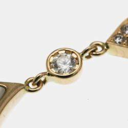 Pre Owned قلادة لويس فيتون باندانتيف ستاربلاسم ألماس ذهب وردي عيار 18 لؤلؤة أم قلادة ذهب وردي