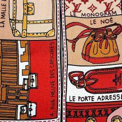 مملوكة مسبقًا وشاح لويس فيتون حرير بانديؤو