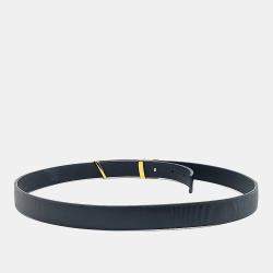 Pre Owned حزام لوي فيتون كوتور مزين بحروف الماركة الأولى أل كي