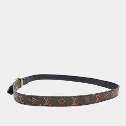 Pre Owned Louis Vuitton Circle Prime Reversible Belt