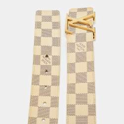 مملوكة مسبقًا Louis Vuitton LV Initiales 85CM Damier Azur Canvas