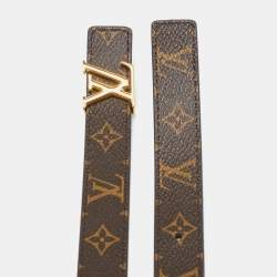 Pre Owned Louis Vuitton LV Initiales 75CM Black Monogram Canvas and Leather