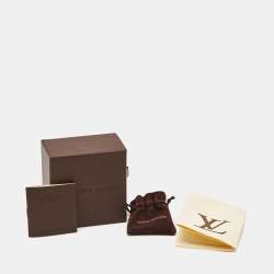 Pre Owned خاتم لوي فيتون إنكلوجنز راتنج كريستال ذهبي اللون مقاس 53