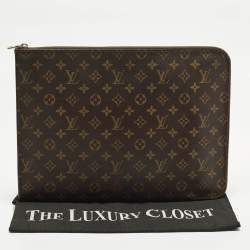 مملوكة مسبقًا Louis Vuitton Poche Document Portfolio Monogram Canvas Case