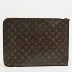 مملوكة مسبقًا Louis Vuitton Poche Document Portfolio Monogram Canvas Case