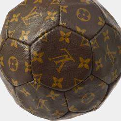 Pre Owned Louis Vuitton Monogram 1998 World Cup Memorial Soccer Ball