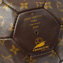 Pre Owned Louis Vuitton Monogram 1998 World Cup Memorial Soccer Ball