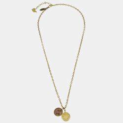 Pre Owned قلادة لوي فيتون كوليير أنكلوجن آرت ديكو