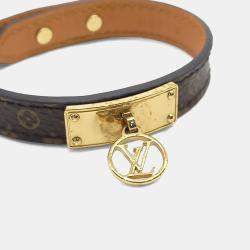 Pre Owned Louis Vuitton Logomania Bracelet