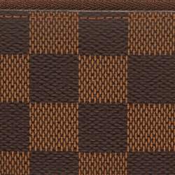 Pre Owned Louis Vuitton Damier Ebene Canvas Key Pouch