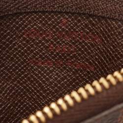 Pre Owned Louis Vuitton Damier Ebene Canvas Key Pouch