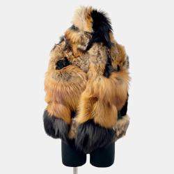 مملوكة مسبقًا Louis Vuitton Echarpe Fleur Essential Brown Fox Beaver Coyote