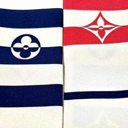 Pre Owned رباط لويس فيتون حرير