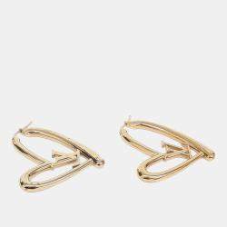 Pre Owned أقراط قلب لوي فيتون فول إن لوف GM