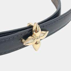 Pre Owned Louis Vuitton Mini Flower Reversible Belt