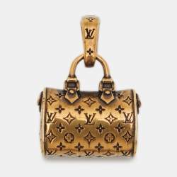 مملوكة مسبقًا Louis Vuitton LV Speedy Gold Tone Charm