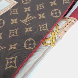 مملوكة مسبقًا وشاح لويس فيتون حرير نيفرفول