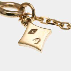 مملوكة مسبقًا سوار لويس فويتون 4 موتيف بلوسوم بي بي وردي ذهبي 18 قيراط مع لؤلؤة ألماس ووردة ذهبي وردي