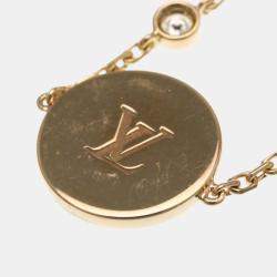 مملوكة مسبقًا سوار لويس فويتون 4 موتيف بلوسوم بي بي وردي ذهبي 18 قيراط مع لؤلؤة ألماس ووردة ذهبي وردي