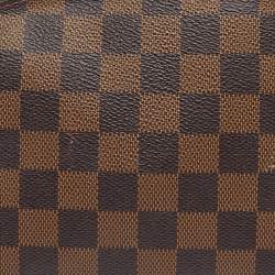 Pre Owned  Louis Vuitton Cosmetic GM Damier Ebene Canvas Pouch 