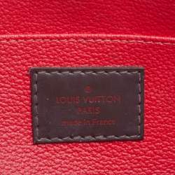 Pre Owned  Louis Vuitton Cosmetic GM Damier Ebene Canvas Pouch 