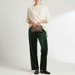 Pre Owned  Louis Vuitton Cosmetic GM Damier Ebene Canvas Pouch 