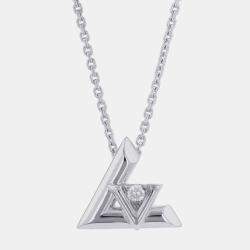 مملوكة مسبقًا تعليقة لوي فيتون فولت ون حجم بي إم ذهب أبيض 18 قيراط