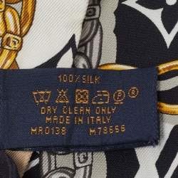Pre Owned Louis Vuitton Black Silk Monogram Confidential Bandeau Scarf
