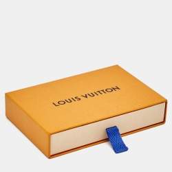 Pre Owned باندو حرير مونوغرامي لويس فيتون أزرق/رمادي النهائي