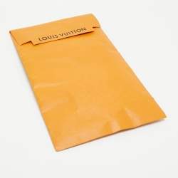 Pre Owned Louis Vuitton Blue Damier Wool Scarf