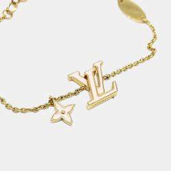 مملوكة مسبقًا سوار لوي فيتون معدني آيكونيك LV