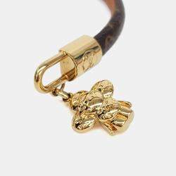 Pre Owned Louis Vuitton Brown Monogram Vivienne Bracelet