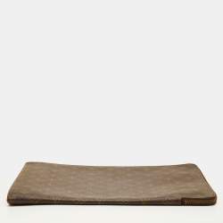 Pre Owned Louis Vuitton Pochette Voyage Monogram Canvas Document Holder